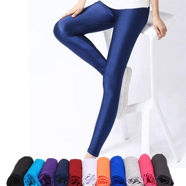 Women Shiny Pant Leggings